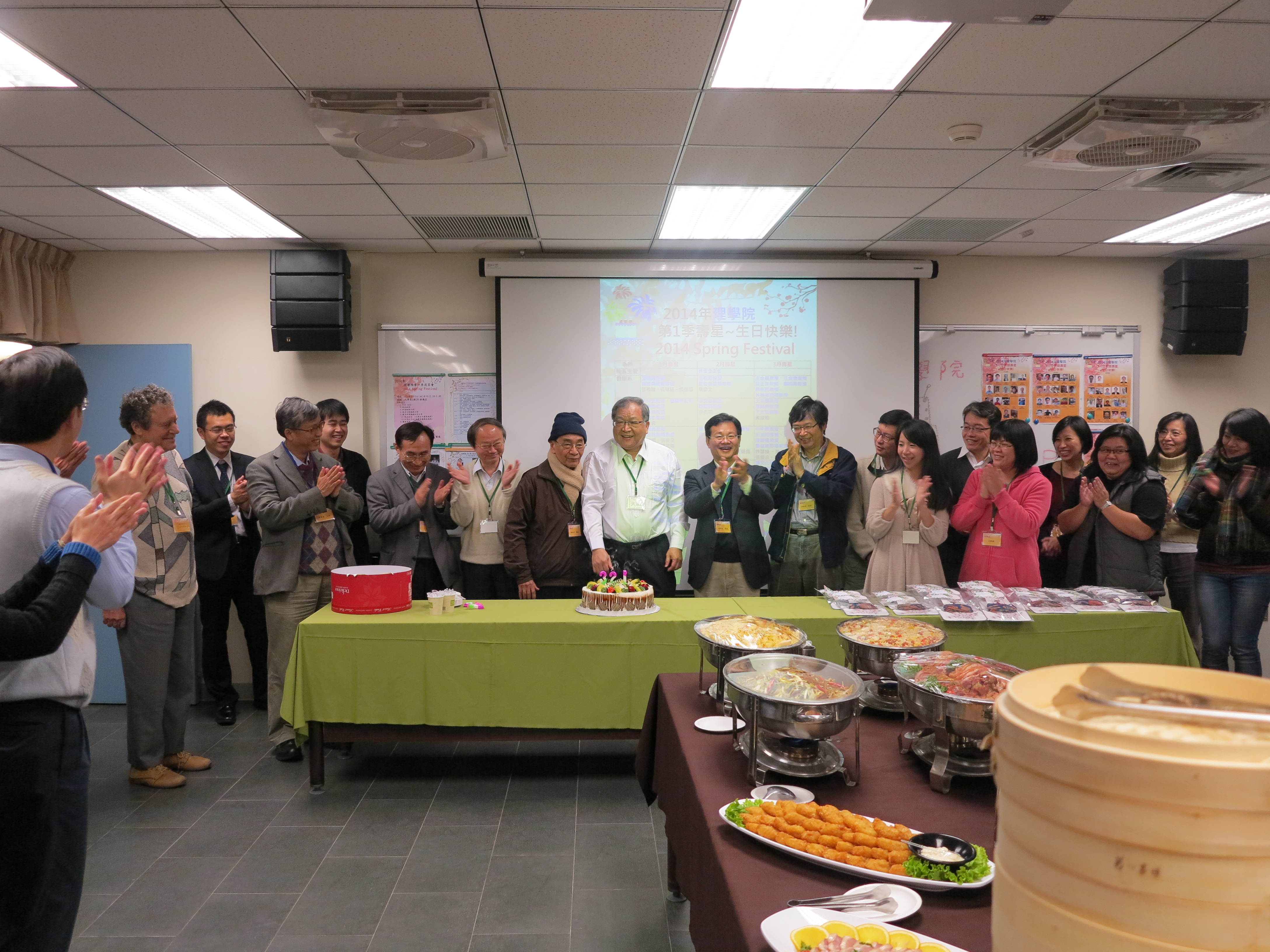 103年1-3月份教職員壽星合影