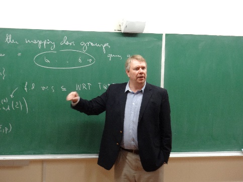 丹麥Aarhus大學Jørgen E. Andersen教授在conference發表演講(1月8日)